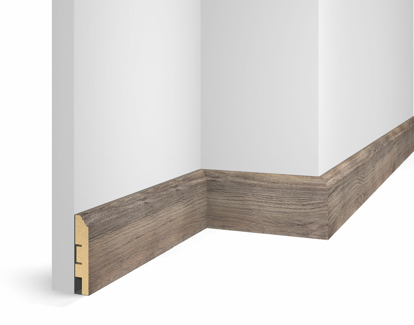 Плинтус МДФ Cosca Decor Экошпон WP07 Дуб Лацио 2400×80×16 Плинтус МДФ Cosca Decor Экошпон WP07 Дуб Лацио 2400×80×16